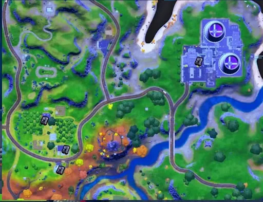 Где находятся сейфы в Fortnite