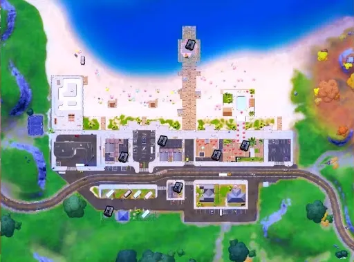 Где находятся сейфы в Fortnite