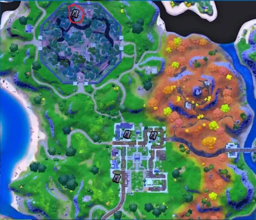 Где находятся сейфы в Fortnite