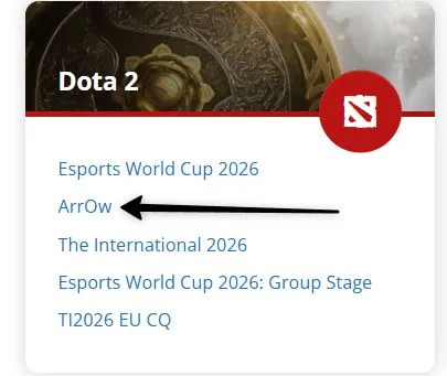 Dota 2 в Liquipedia