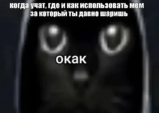 Один из вариантов использования «окак» от CyberMeta