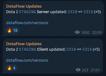 Сообщения от DotaFlow Updates
