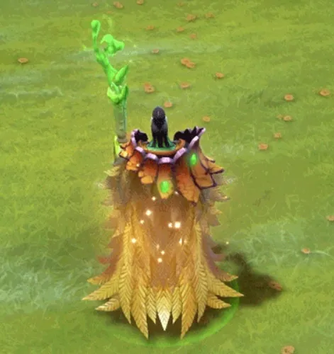 Golden Ornithomancer Mantle of the Benefactor