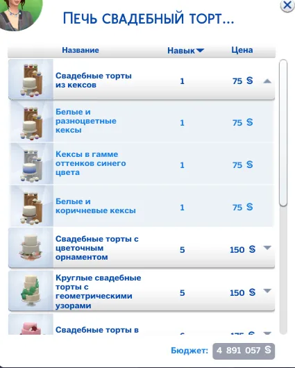 Торты для свадьбы