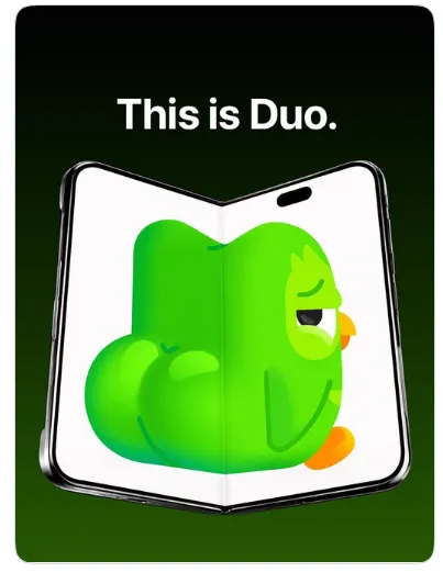 Duolingo на IPhone Duo