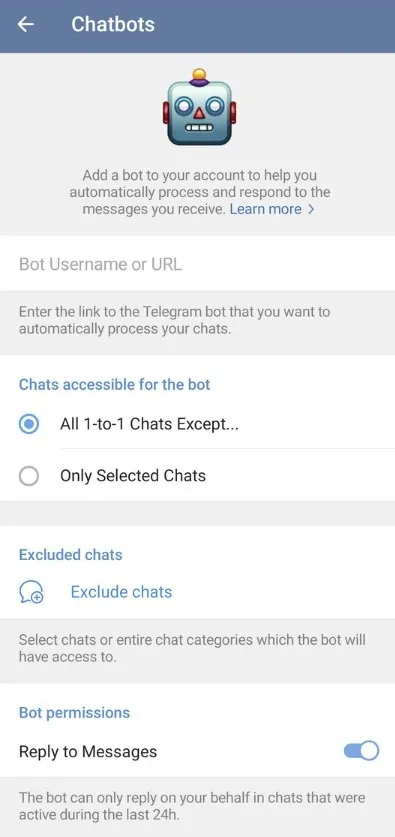 Чат-бот в Telegram