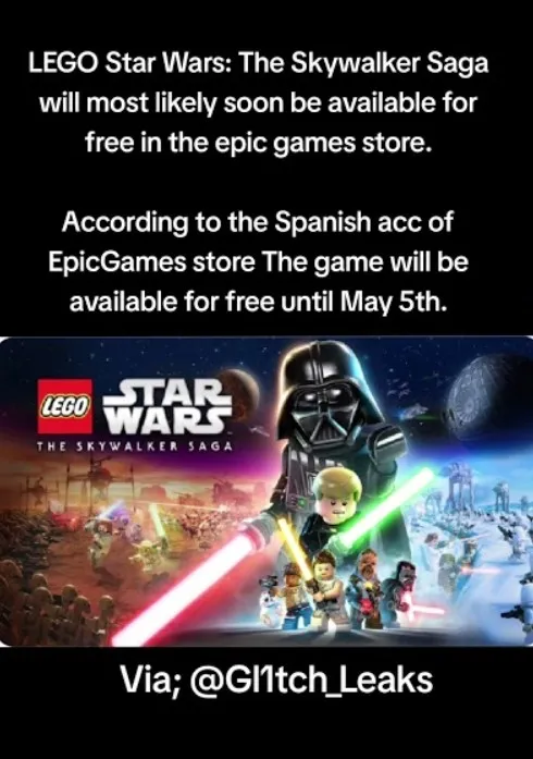 Инсайд о LEGO Star Wars: The Skywalker Saga