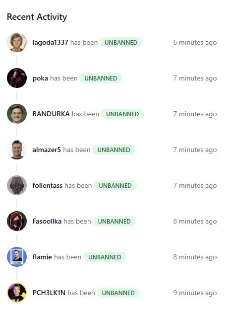 StreamerBans