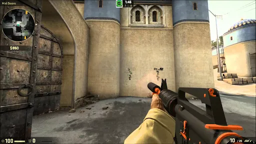 Как убрать отдачу в CS:GO