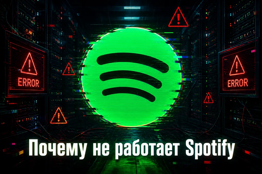 Что происходит с Spotify в России 8 августа: почему не работает, причины сбоев