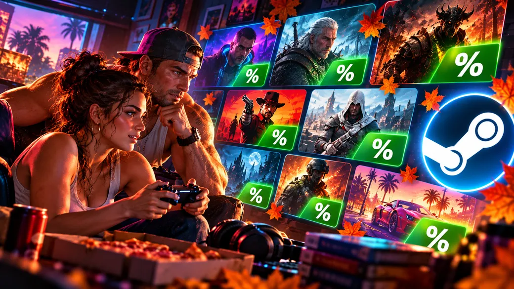 Осенняя распродажа в Steam стартовала: что лучше купить?