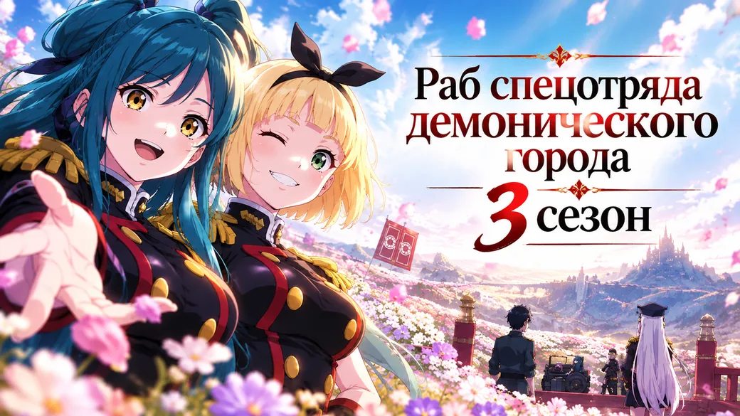 «Раб спецотряда демонического города» 3 сезон: дата выхода и расписание серий