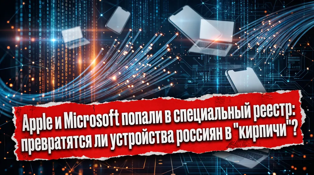 Apple и Microsoft внесли в реестр ОРИ: все подробности и чем это грозит