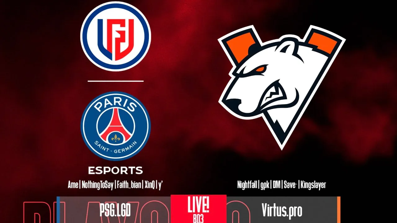 PSG.LGD — Virtus.pro: наши мальчики с поражения начинают свой путь на мейджоре
