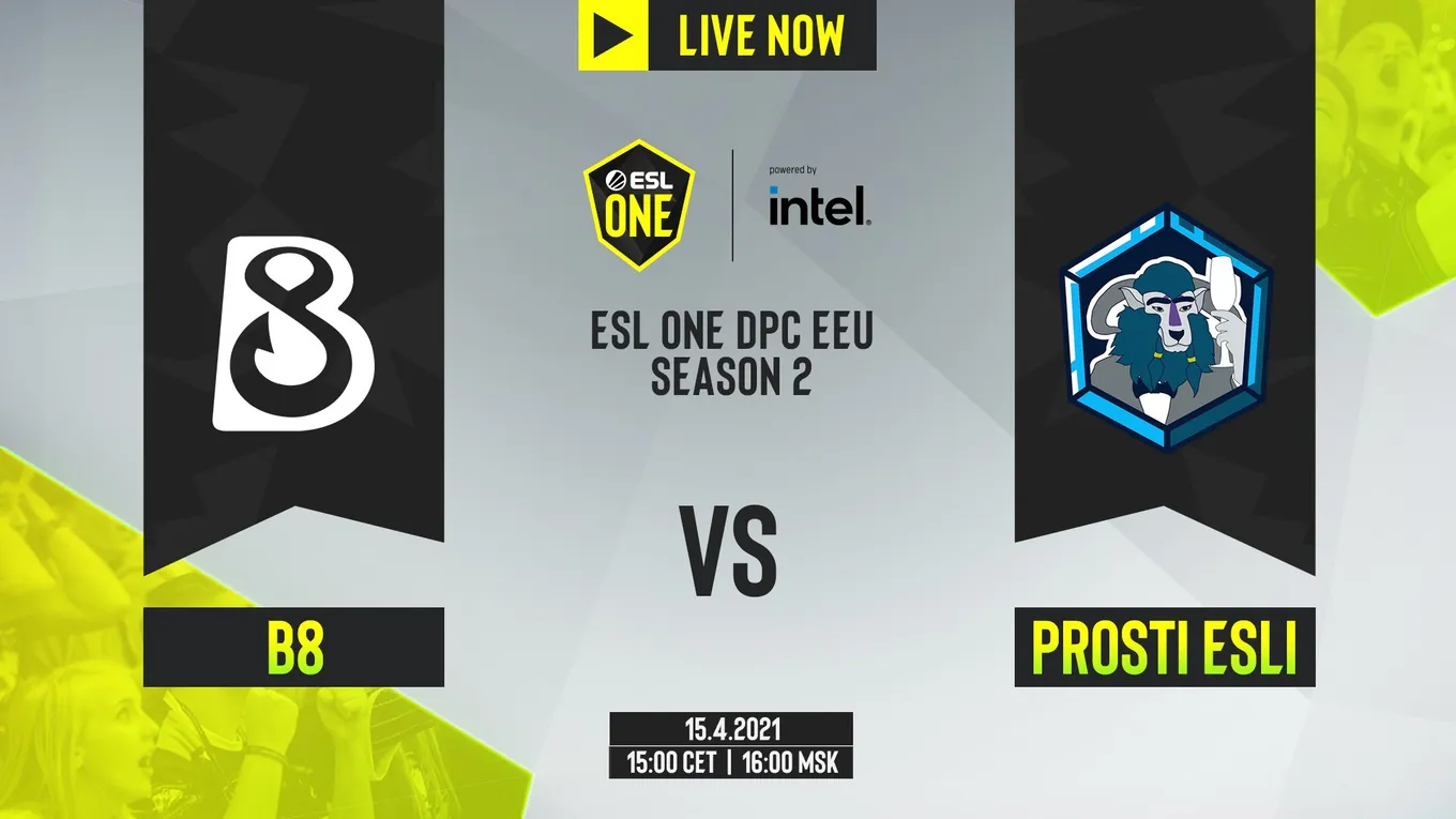 B8 — Prosti Esli: обзор матча нижнего дивизиона СНГ. Dendi vs 9Pasha