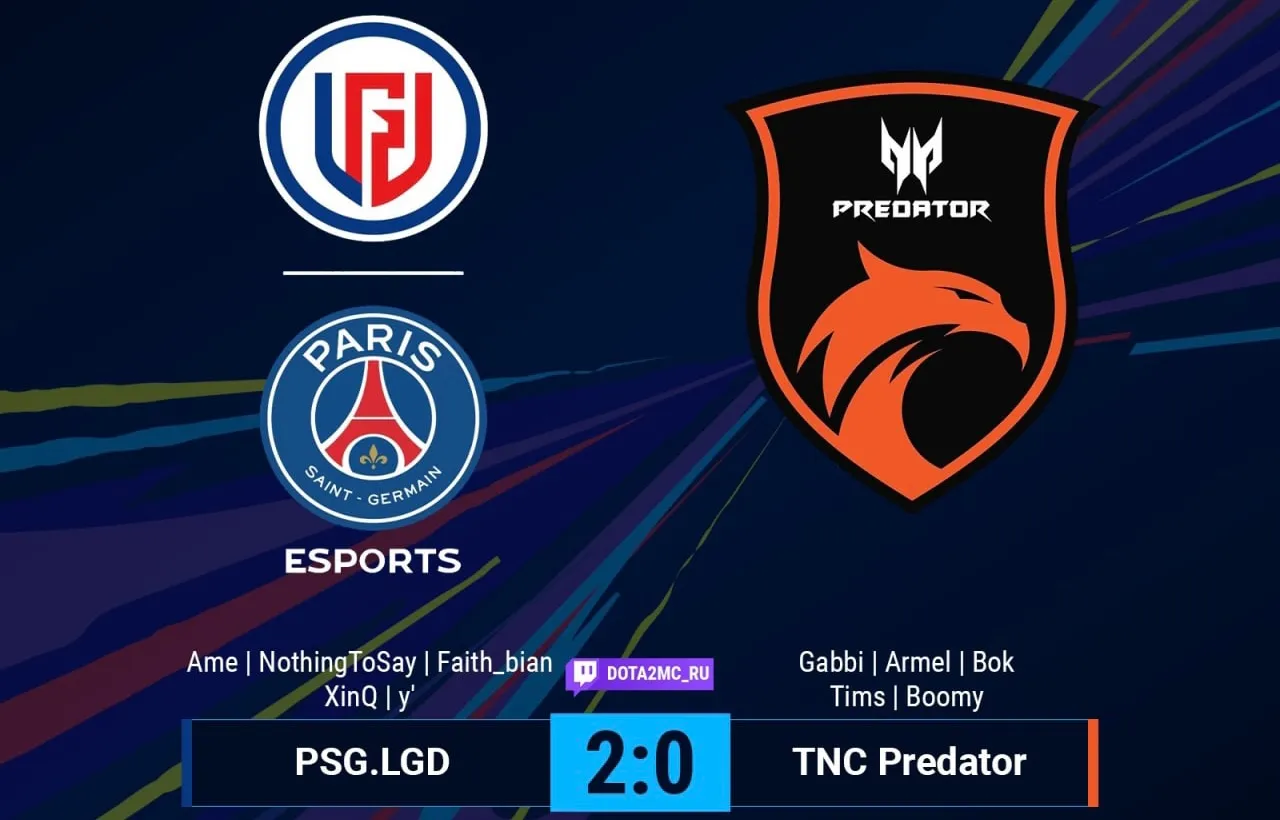 PSG.LGD — TNC Predator: обзор важной победы китайского коллектива