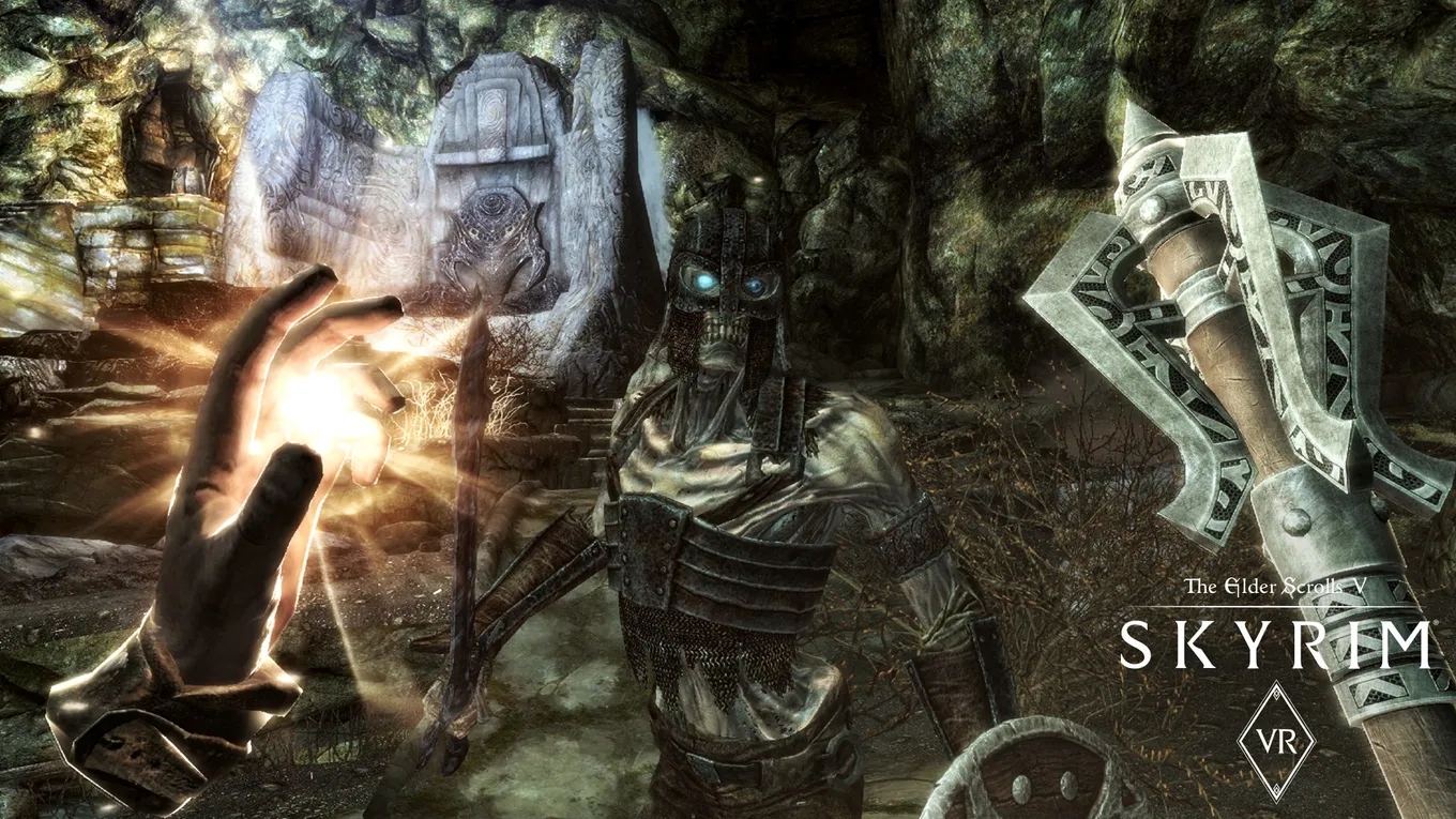 Магией в Skyrim VR теперь можно управлять силой мысли