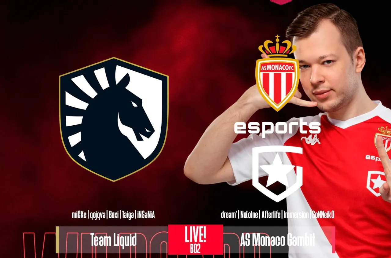 Team Liquid — AS Monaco Gambit: обзор последнего матча СНГ команды в стадии Wild card