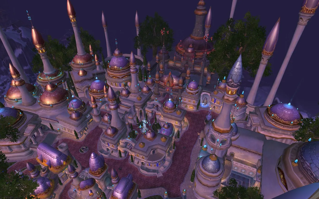 Где находится Даларан в WoW