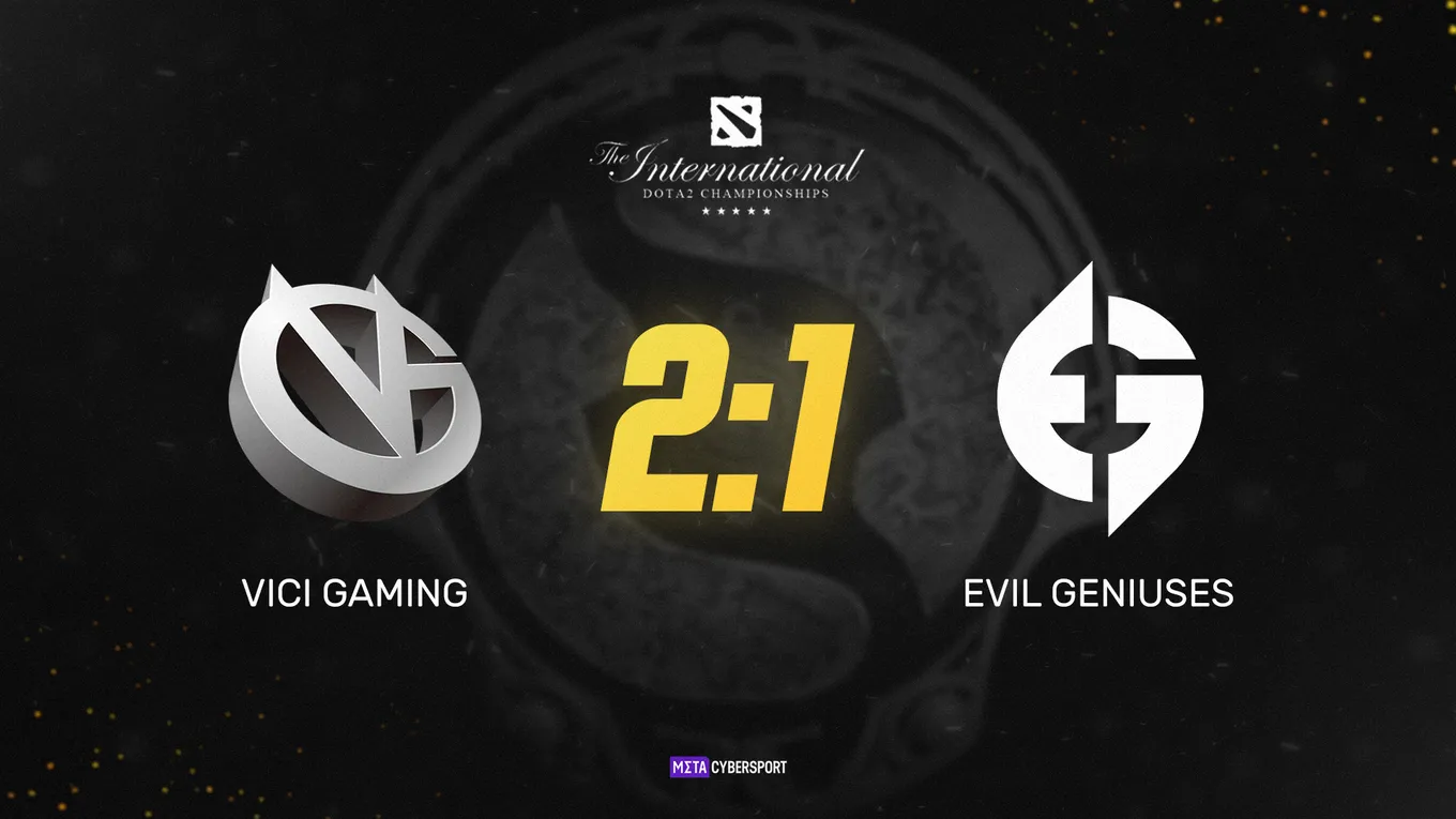 Vici Gaming в упорной борьбе справилась с Evil Geniuses в нижней сетке плей-офф