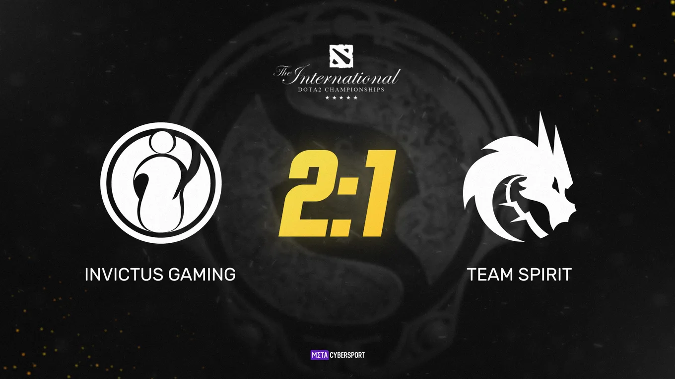 Яркая первая карта не помогла Team Spirit переиграть Invictus Gaming