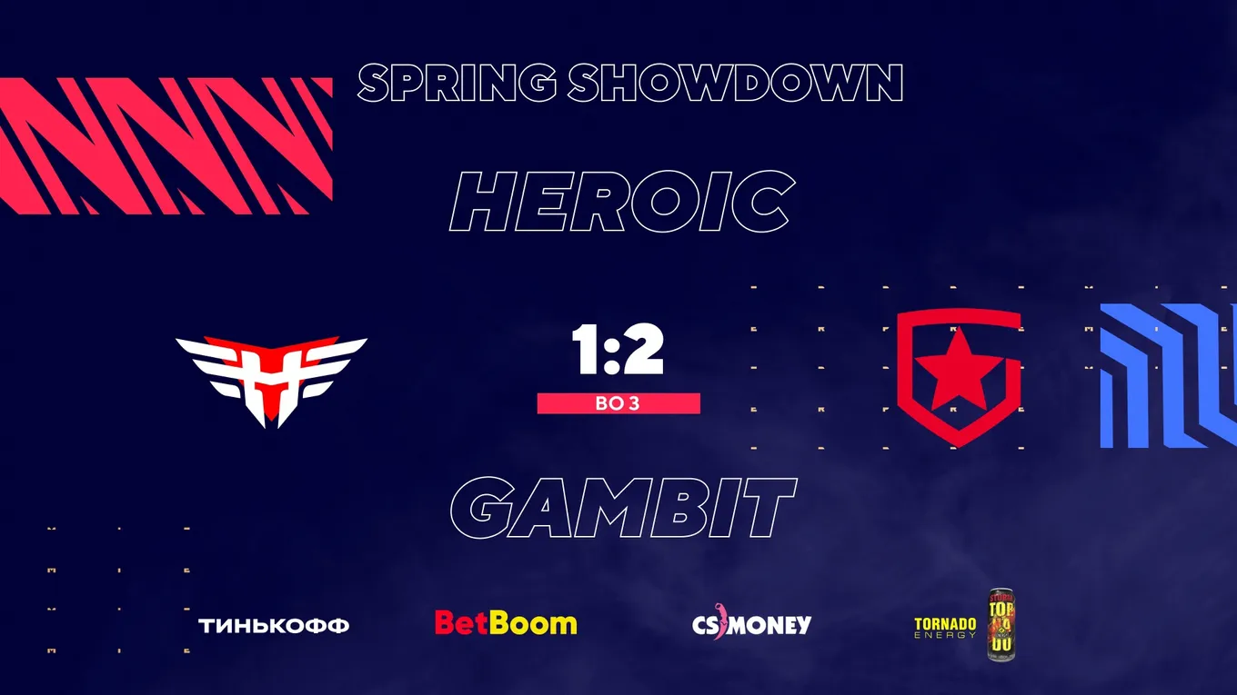 Gambit отомстила Heroic за поражение в финале ESL Pro League S13 и прошла на BLAST Premier: Spring Final 2021
