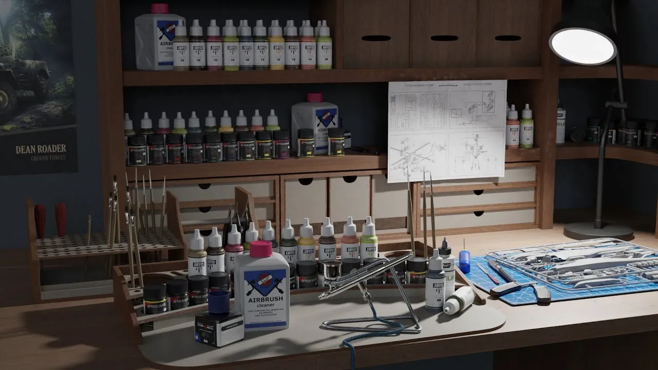 Клеить, красить, вырезать: симулятор Model Builder — лучший способ снятия стресса. Уже в Steam