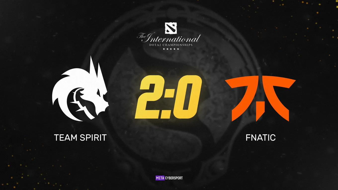 Team Spirit без проблем разделалась с Fnatic в нижней сетку плей-офф