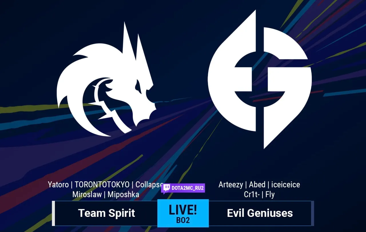 Team Spirit — Evil Geniuses: молодые Драконы дают отпор Злым Гениям