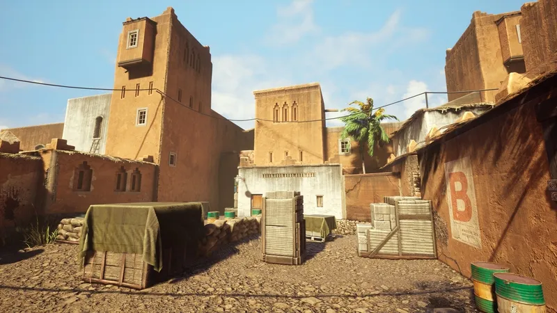 Dust 2 на Unreal Engine 4
