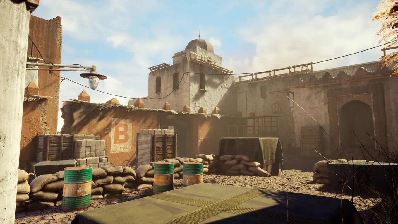 Dust 2 на Unreal Engine 4