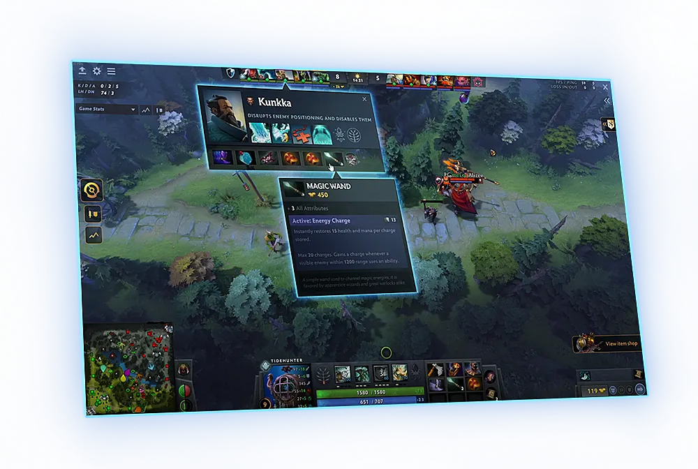 Расширение Dota 2 Tooltips