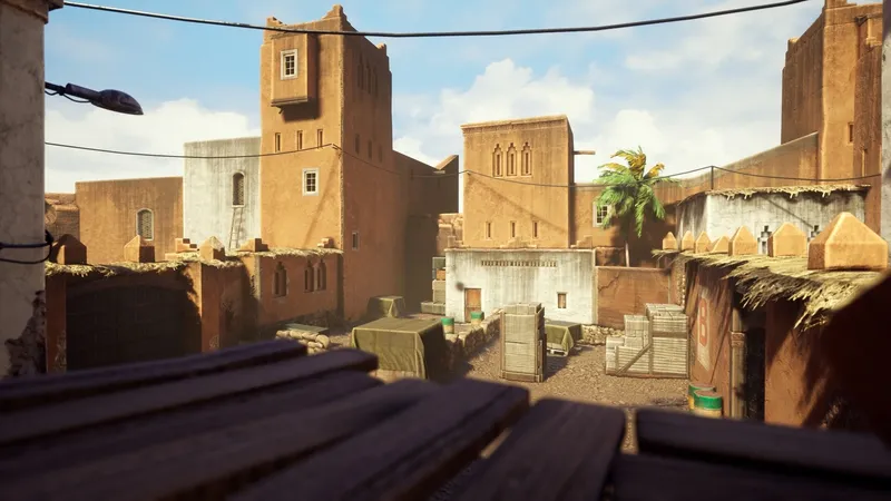 Dust 2 на Unreal Engine 4