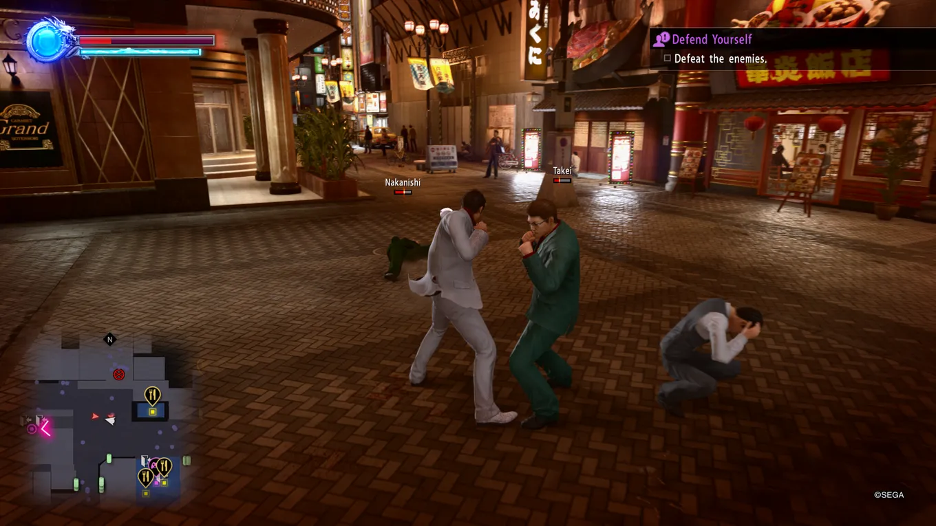 Игра Yakuza Kiwami 2