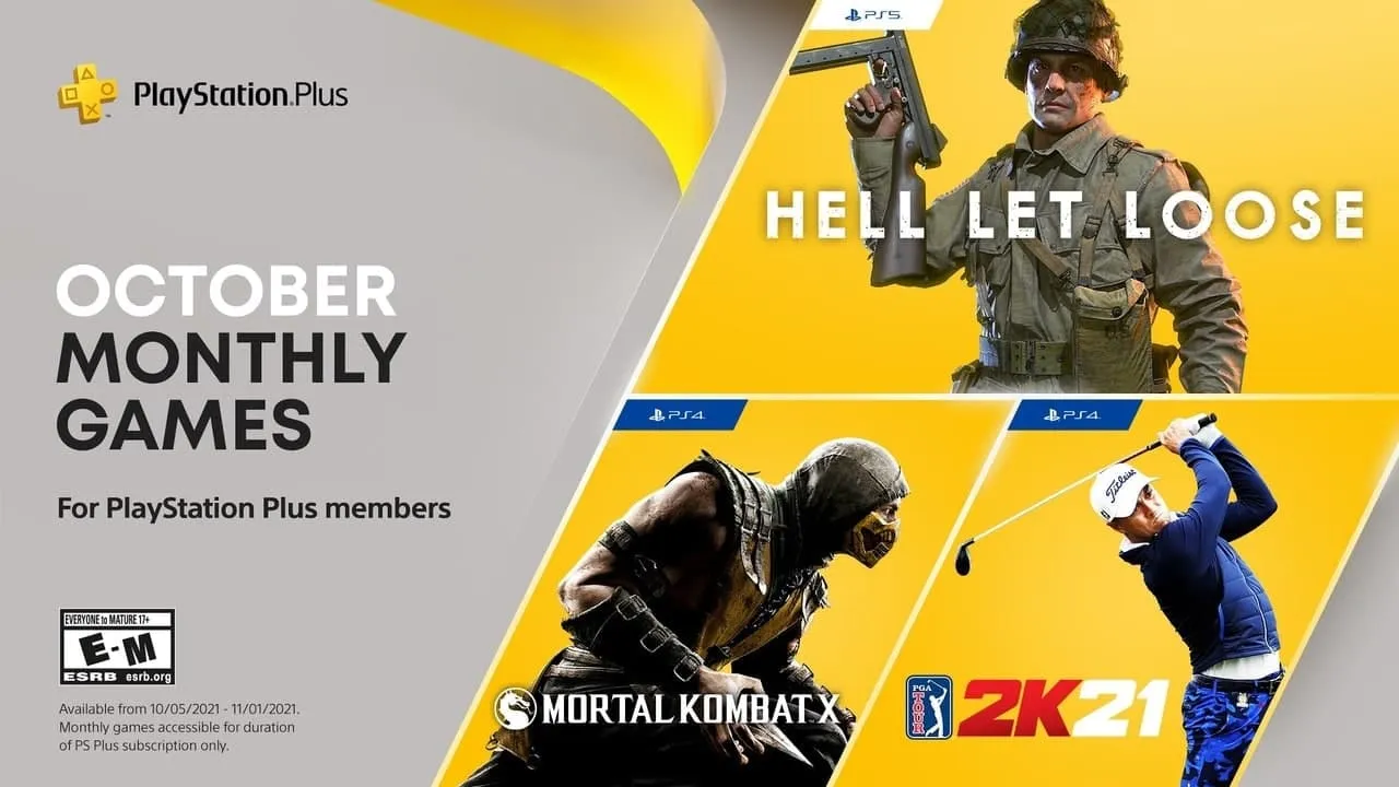 Октябрьская подборка игр в PS Plus