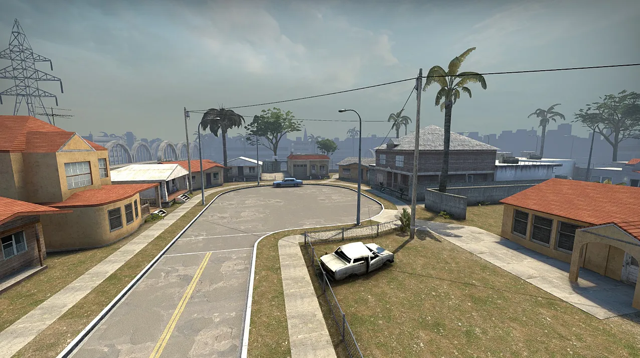 Гроув-стрит из GTA: San Andreas на карте для CS:GO