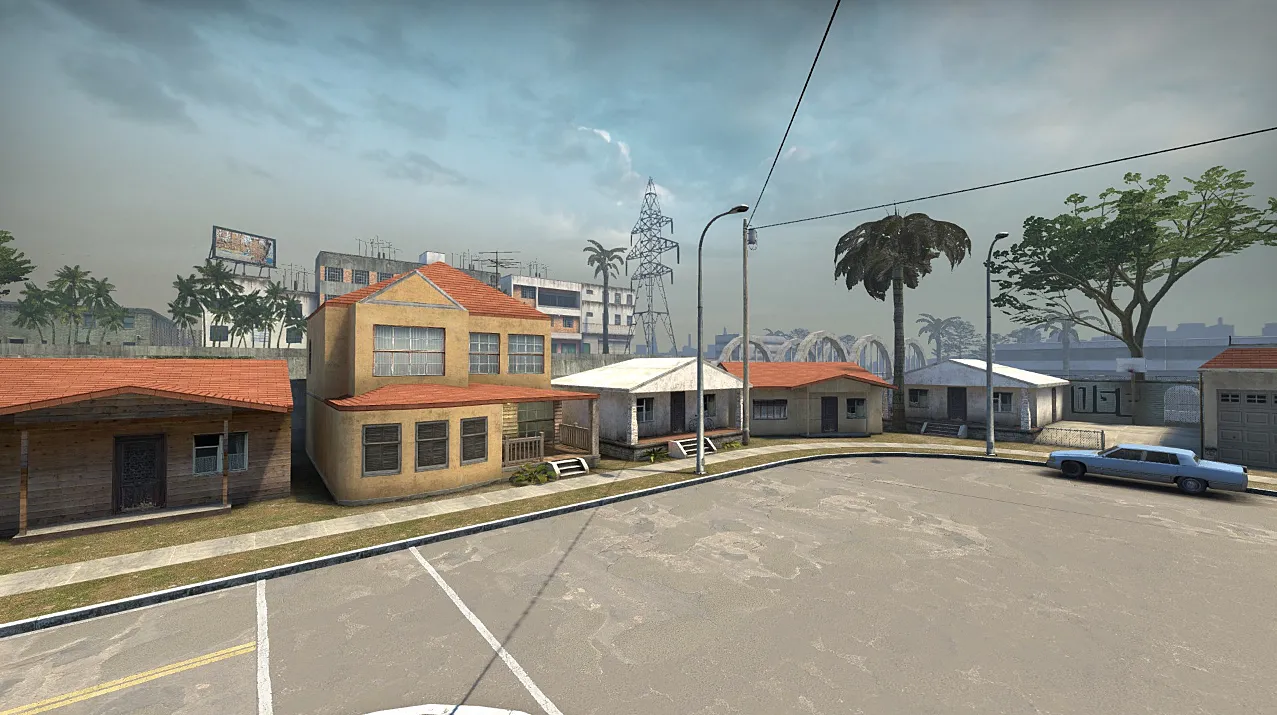 Гроув-стрит из GTA: San Andreas на карте для CS:GO