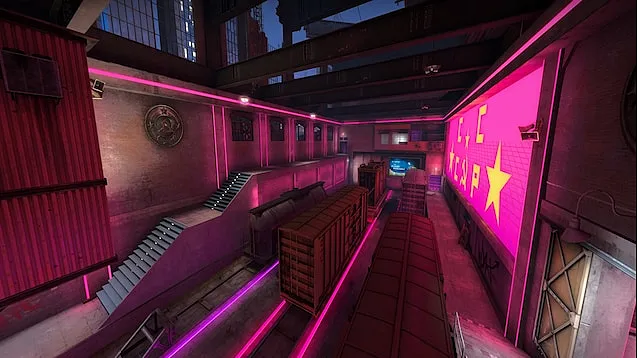 Train в стилистике Cyberpunk 2077