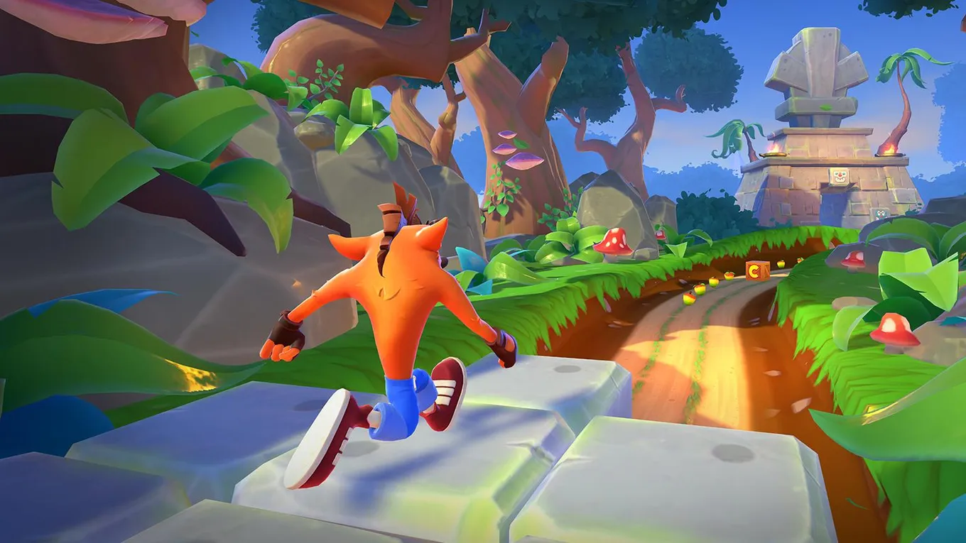 Игра Crash Bandicoot On the Run