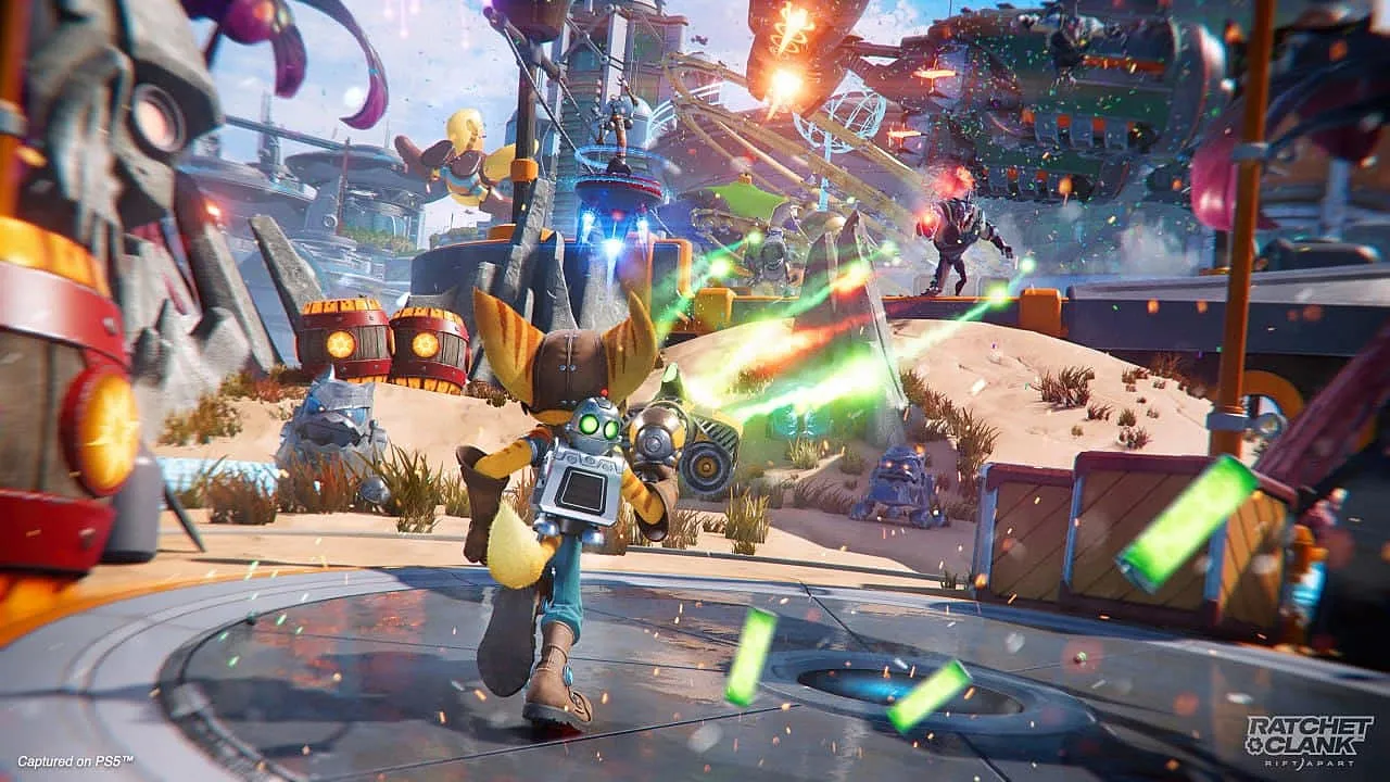 Новый скриншот Ratchet & Clank: Rift Apart