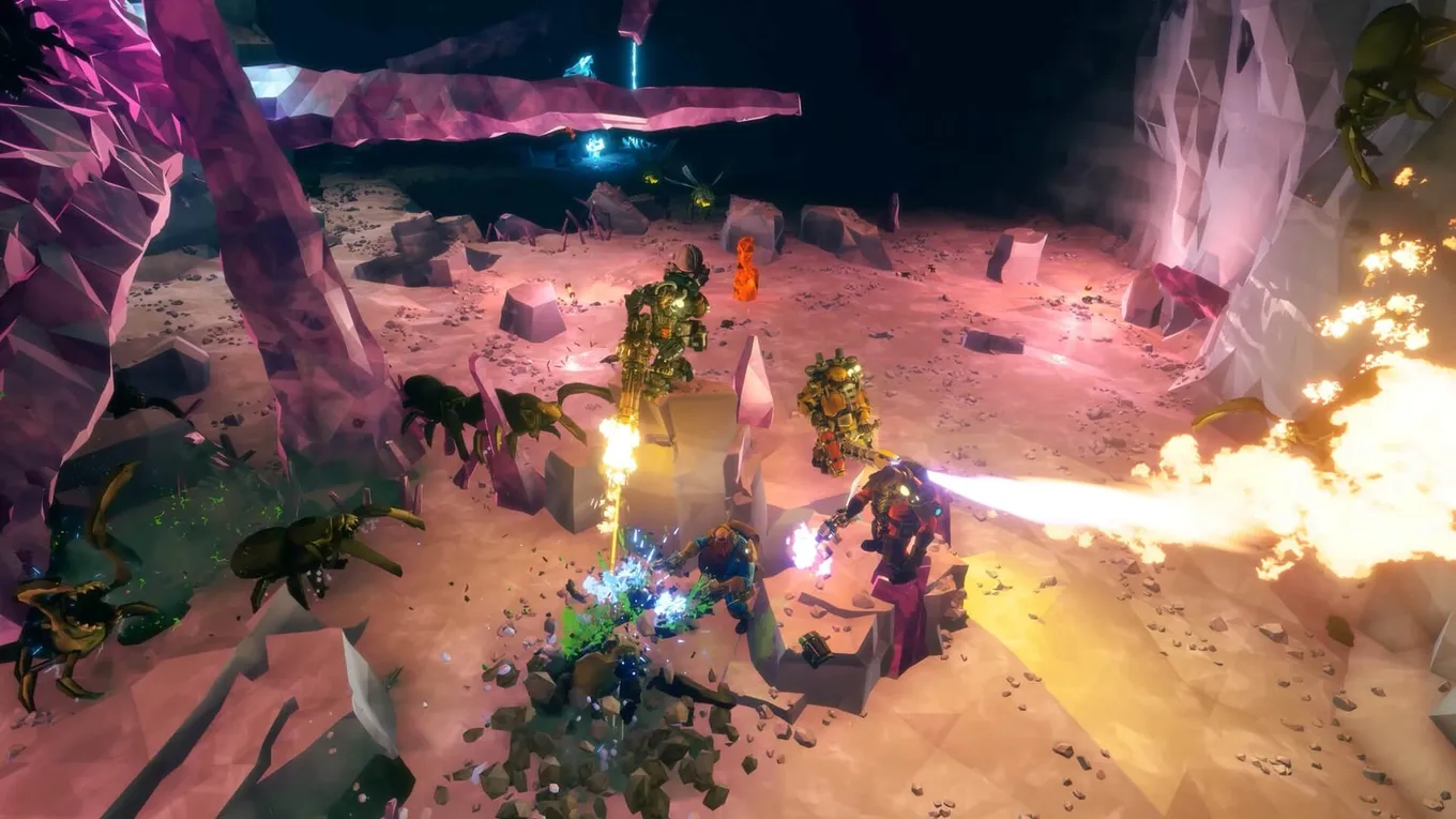 Игра Deep Rock Galactic