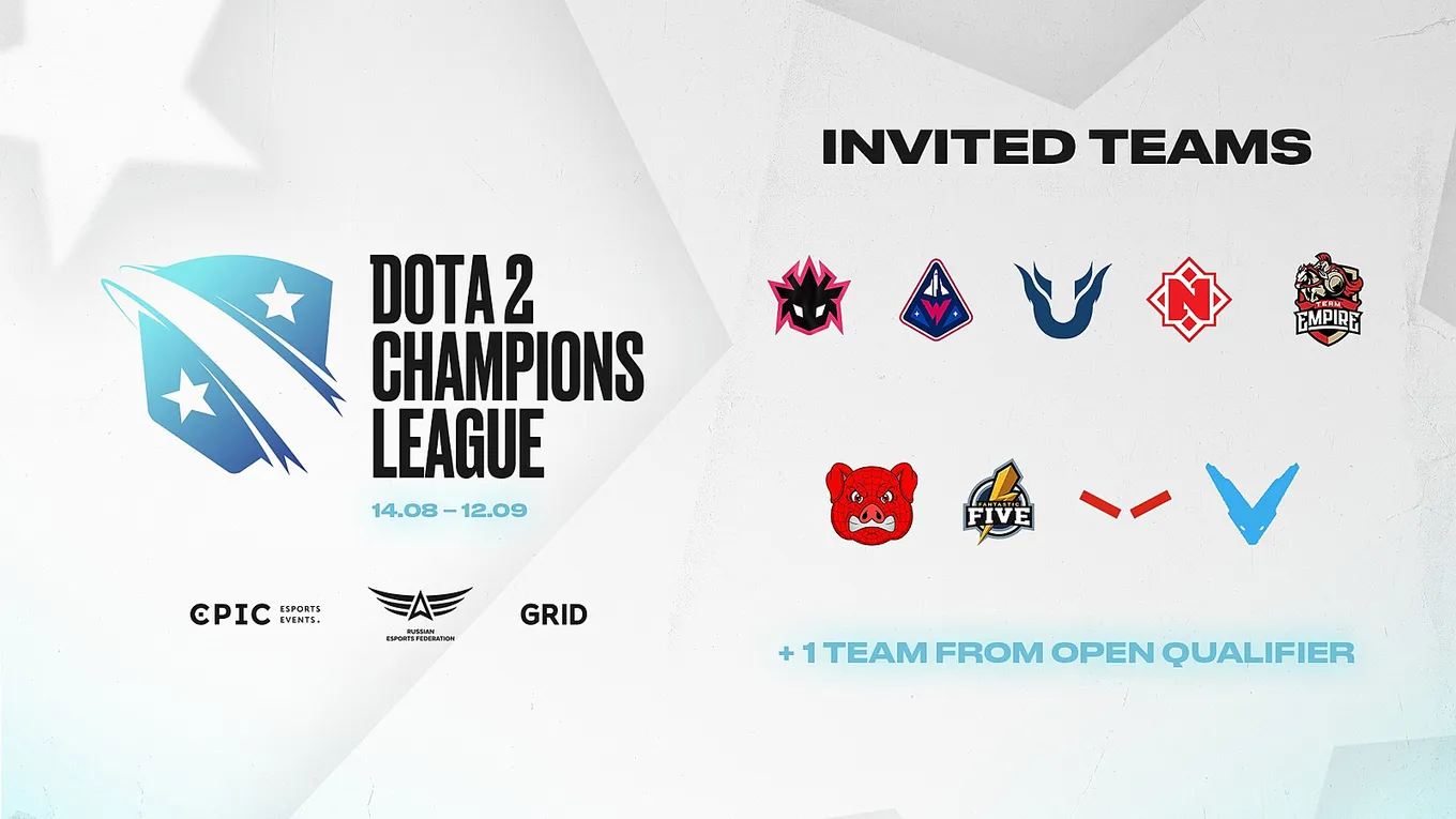 Участники Dota 2 Champions League 2021 Season 3