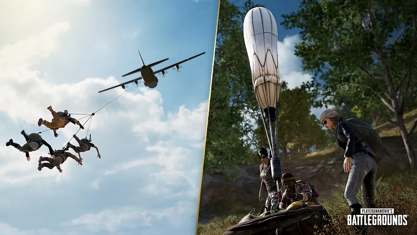 Спасательные шары в PUBG