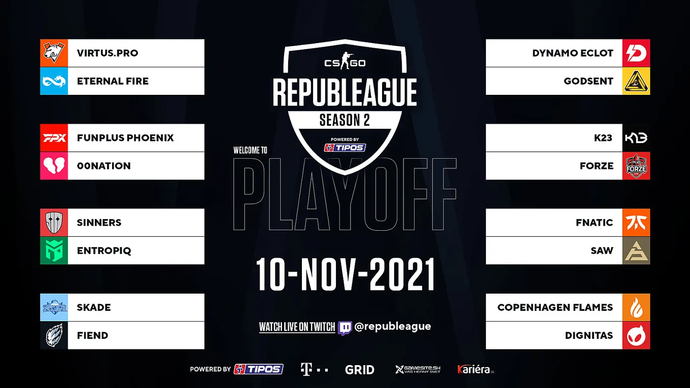REPUBLEAGUE Season 2 по CS:GO