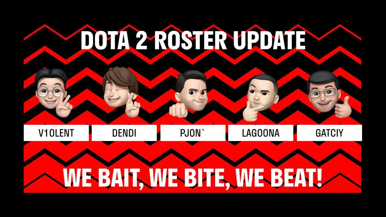 Обновленный состав B8 по Dota 2