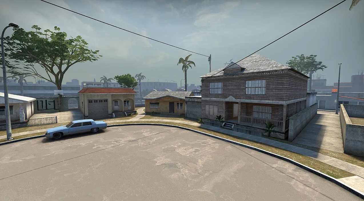 Гроув-стрит из GTA: San Andreas на карте для CS:GO