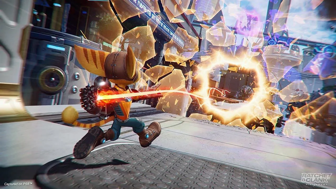 Новый скриншот Ratchet & Clank: Rift Apart