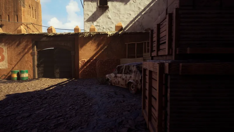 Dust 2 на Unreal Engine 4