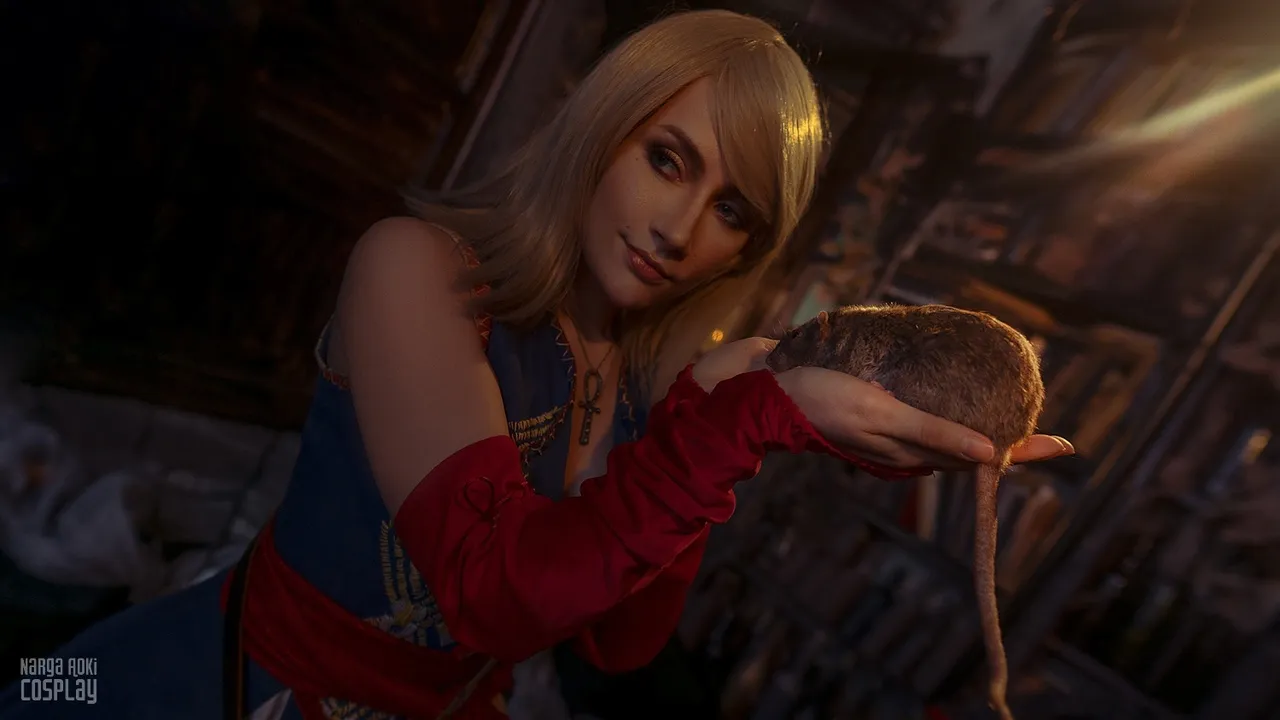 Косплей на Кейру Мец из The Witcher 3