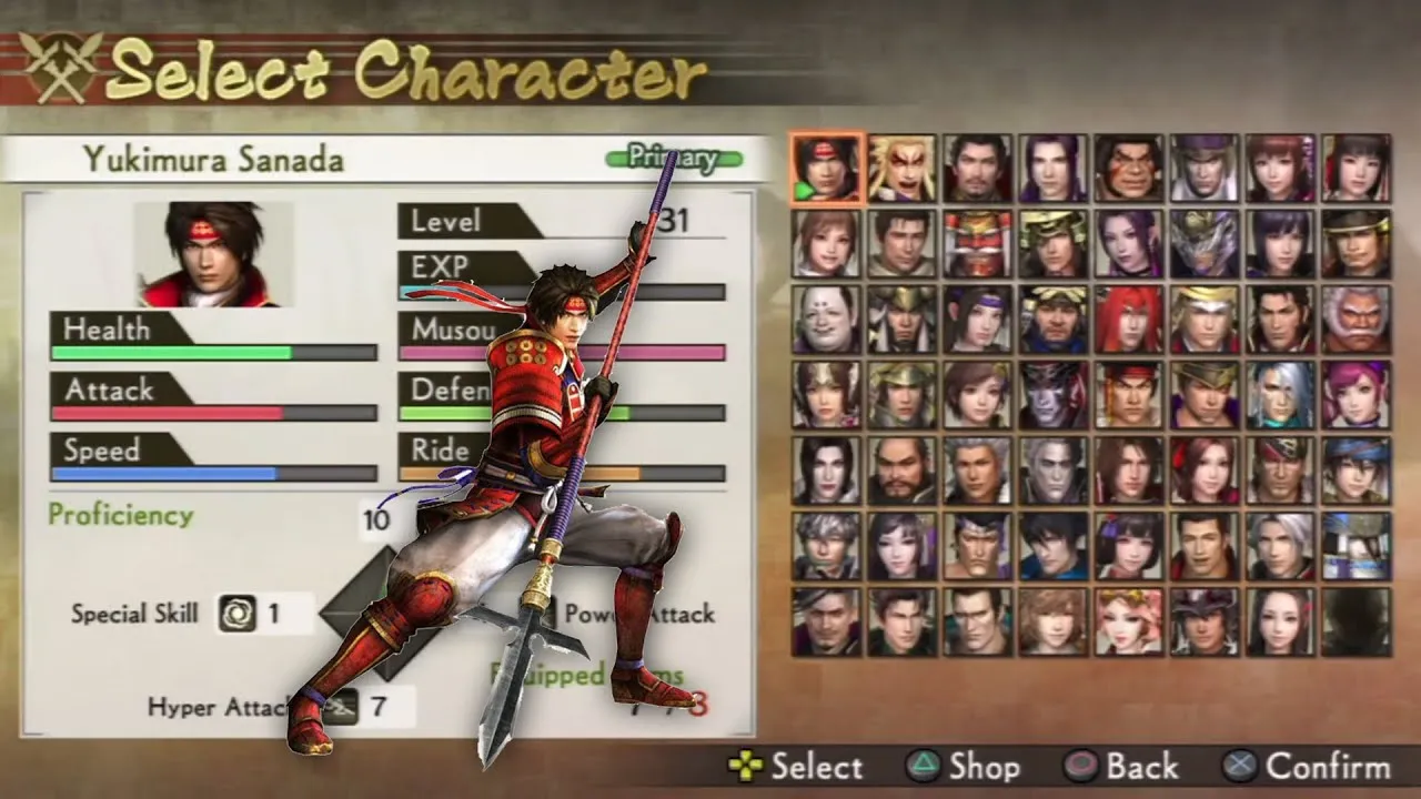 Игра Samurai Warriors 4